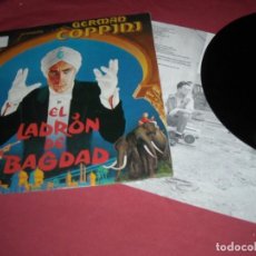 Discos de vinilo: GERMAN COPPINI LP - EL LADRON DE BAGDAD -1987 CON ENCARTE GOLPES BAJOS - SINIESTRO TOTAL