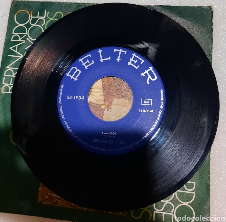 Discos de vinilo: Bernardo Xos&eacute; - cantigas - Foto 2