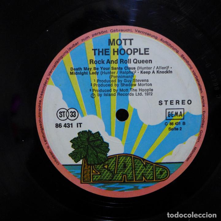 Discos de vinilo: MOTT THE HOOPLE - ROCK AND ROLL QUEEN - Foto 13
