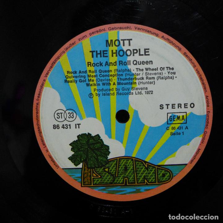 Discos de vinilo: MOTT THE HOOPLE - ROCK AND ROLL QUEEN - Foto 15