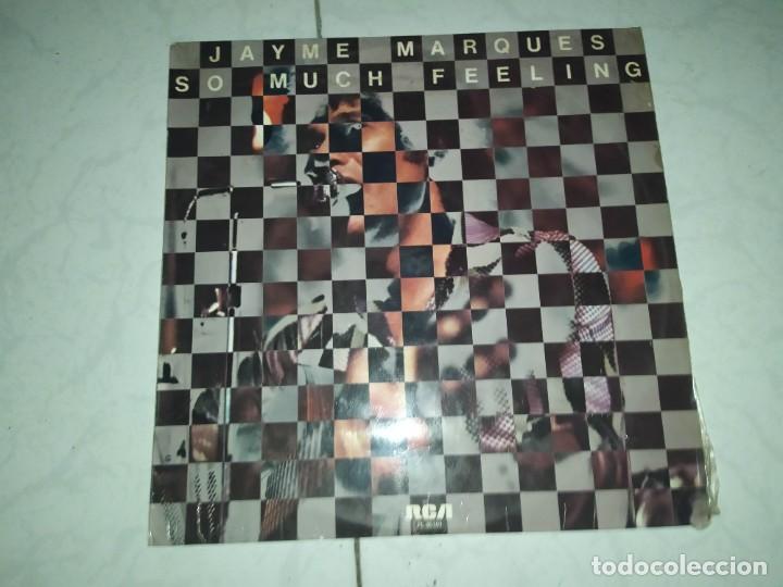 Discos de vinilo: Jayme Marques - So Much Feeling LP . VER ESTADO - Foto 1