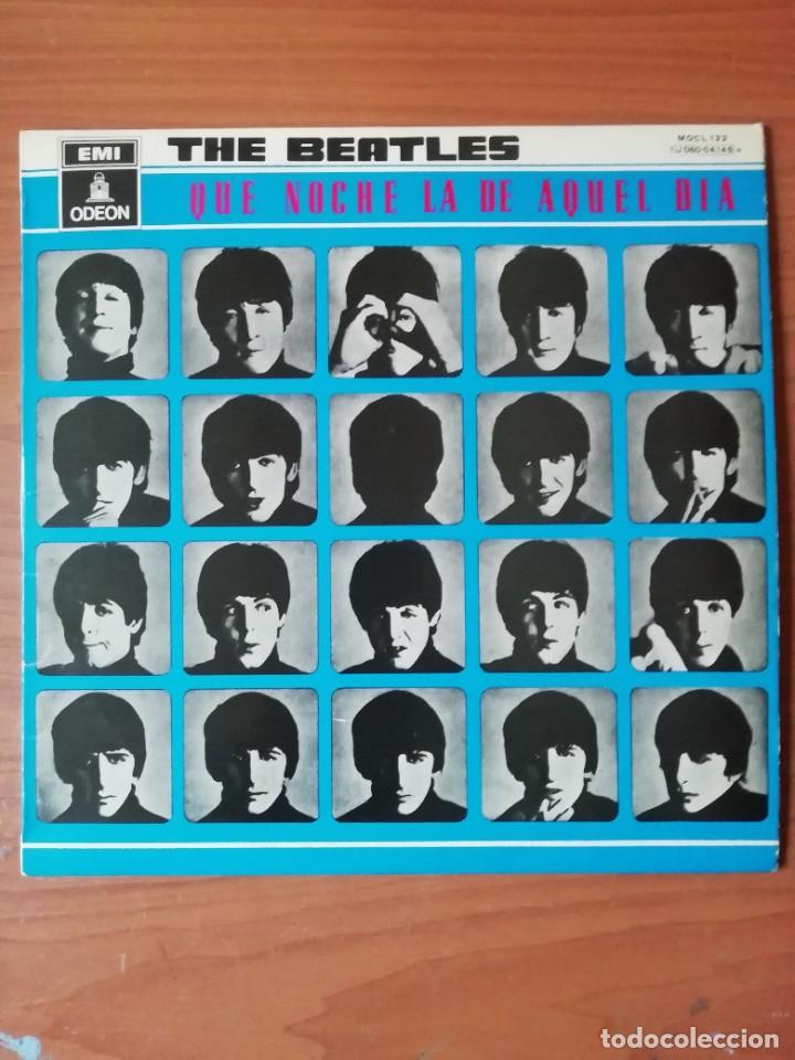 Discos de vinilo: Beatles. Que noche la de aquel dia - Foto 1