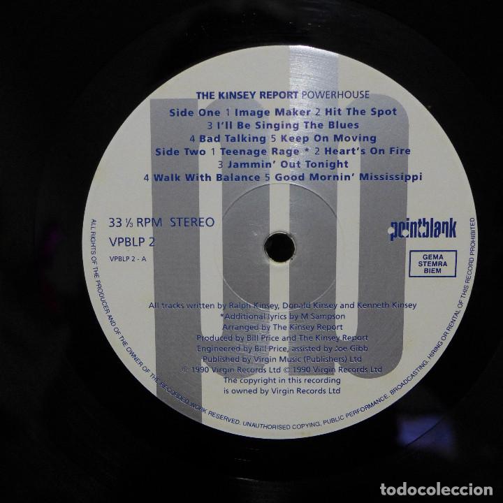 Discos de vinilo: THE KINSEY REPORT - POWERHOUSE - Foto 10