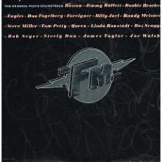 Discos de vinilo: FM - THE ORIGINAL MOVIE SOUNDTRACK - DOBLE LP 1978 - PORTADA DOBLE - ED. USA - CON POSTER. Lote 224821468