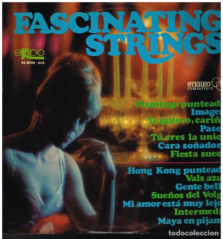 Discos de vinilo: FASCINATING STRINGS - GRAN ORQUESTA DE CUERDA DE WILLY BESTGEN - LP 1967 - Foto 1
