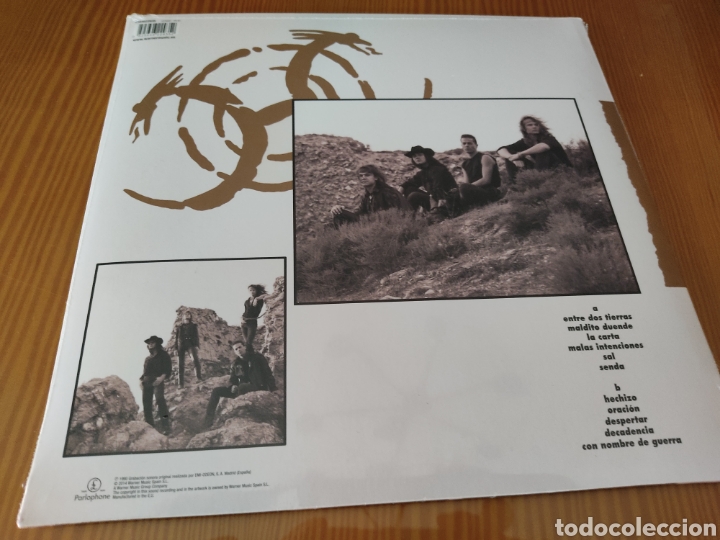 Discos de vinilo: Disco vinilo + cd HEROES DEL SILENCIO - Foto 2