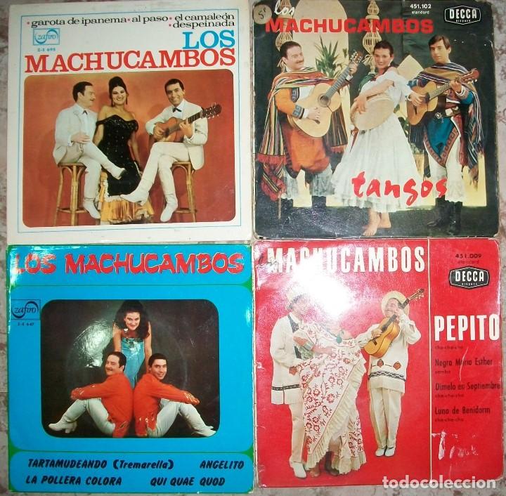 Discos de vinilo: Discos (Los Machucambos 4 discos) - Foto 1