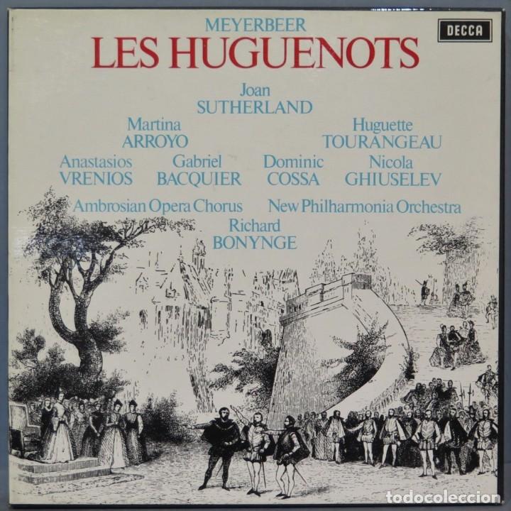 Discos de vinilo: CAJA LP. LES HUGUENOTS. MEYERBEER - Foto 1