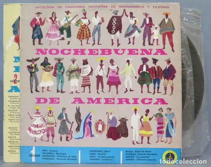Discos de vinil: LP. NOCHE BUENO DE AMERICA. 2 VOL.