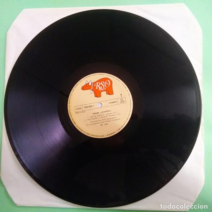 Discos de vinilo: CREAM - GOODBYE - IMPECABLE SIN PORTADA - - Foto 1