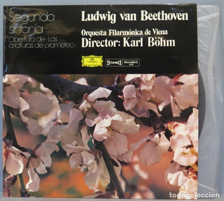 Discos de vinilo: LP. SEGUNDA SINFONIA. BEETHOVEN - Foto 1