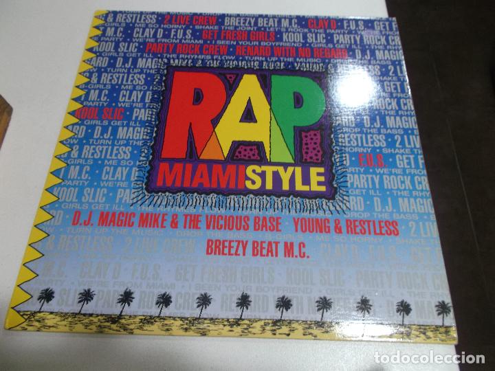 Discos de vinilo: RAP MIAMISTYLE, Rap / Hip Hop - Foto 1