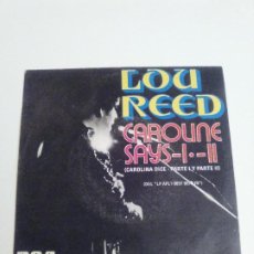 Discos de vinil: LOU REED CAROLINE SAYS I / CAROLINE SAYS II ( 1974 RCA ESPAÑA ). Lote 224917630