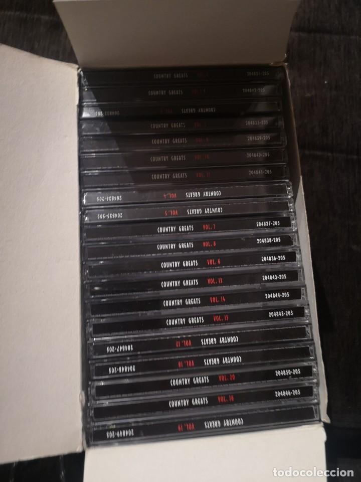Discos de vinilo: 20 Cds 400 Country Greats - Foto 2