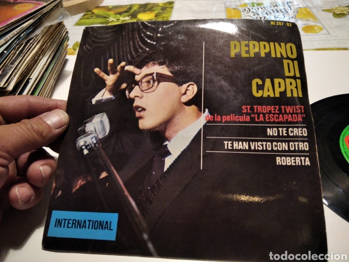 Discos de vinilo: Single PEPPINO DI CAPRI - Foto 2