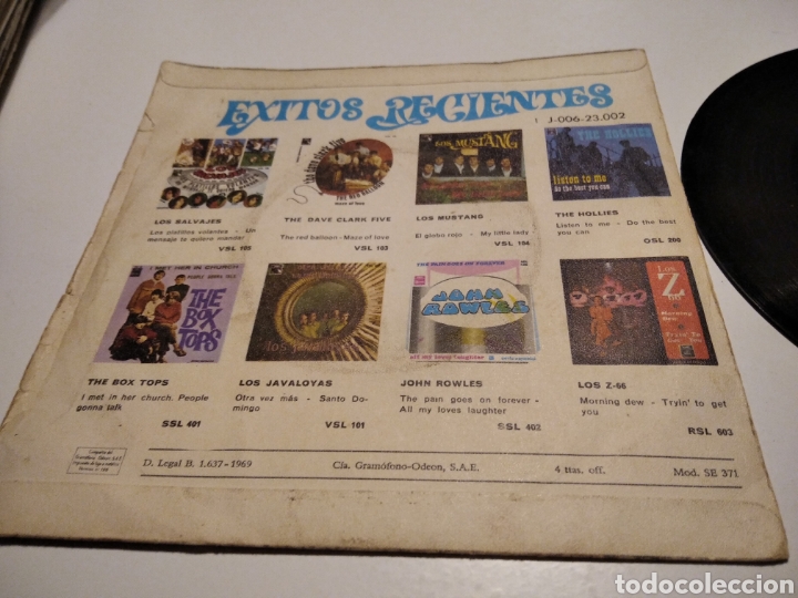 Discos de vinilo: Adamo - Foto 2