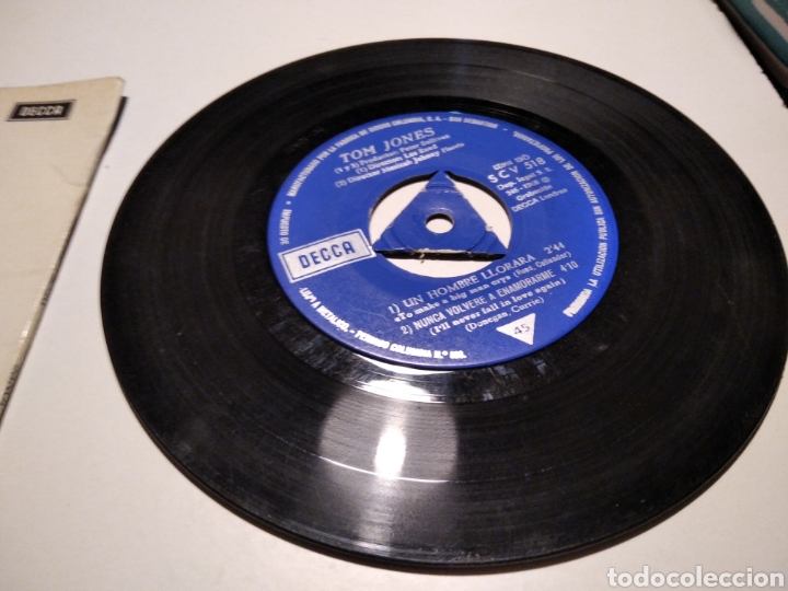 Discos de vinilo: Single Tom Jones - Foto 4