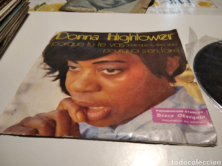 Discos de vinilo: Donna Hightower single - Foto 1