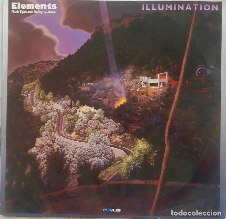 Discos de vinilo: ELEMENTS, MARK EGAN AND DANNY GOTTLIEB. LP ALEMANIA - Foto 1