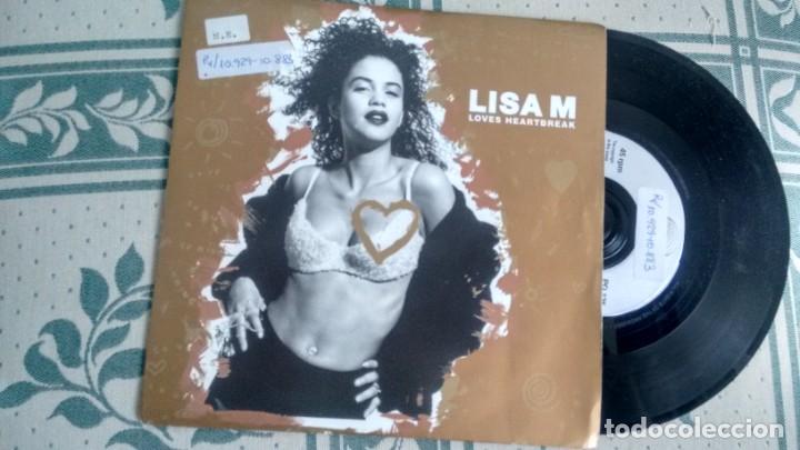 Discos de vinilo: SINGLE (VINILO) DE LISA M A&Ntilde;OS 90 - Foto 1