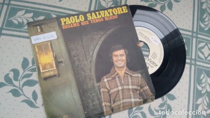 Vinyl-Schallplatten: SINGLE (VINILO)-PROMOCION- DE PAOLO SALVATORE A&Ntilde;OS 70