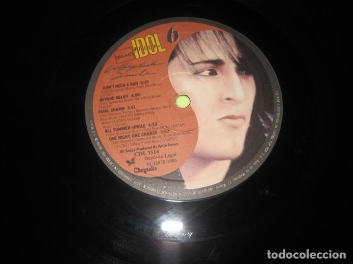 Discos de vinilo: Billy Idol Whiplash Smile Lp - Foto 3