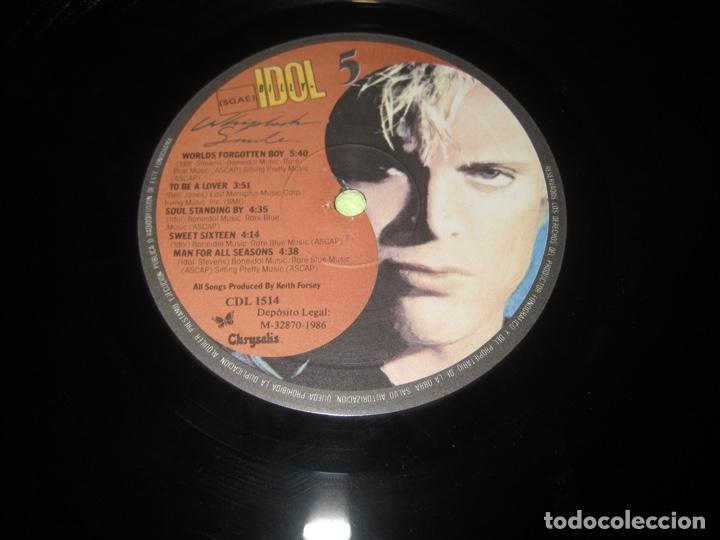 Discos de vinilo: Billy Idol Whiplash Smile Lp - Foto 4