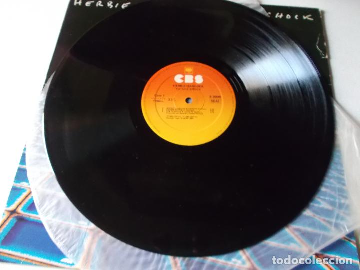 Discos de vinilo: HERBIE HANCOCK, FUTURE SHOCK, 1983, CBS ED ESPA&Ntilde;OLA - Foto 3