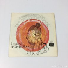 Discos de vinilo: SINGLE 7” - I RAGAZZI DELLA VIA GLUCK - MESSAGGIO DA WOODSTOCK (ESPAÑA, 1971). Lote 225002085