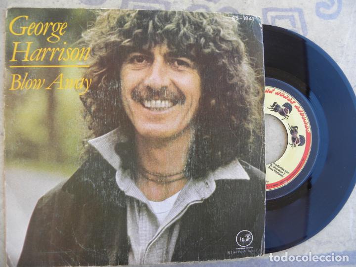 Discos de vinilo: GEORGE HARRISON -BLOW AWAY -SINGLE 1979 - Foto 1