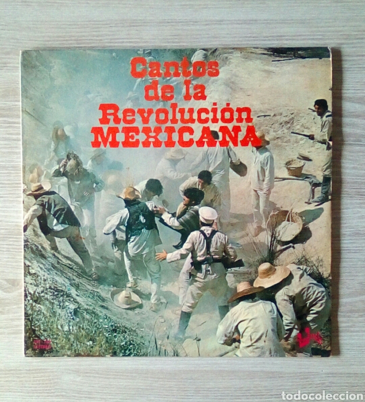 Disques de vinyle: Cantos de la Revoluci&oacute;n Mexicana - Euromusic &lrm;&ndash; EM - 165, 1976. Spain