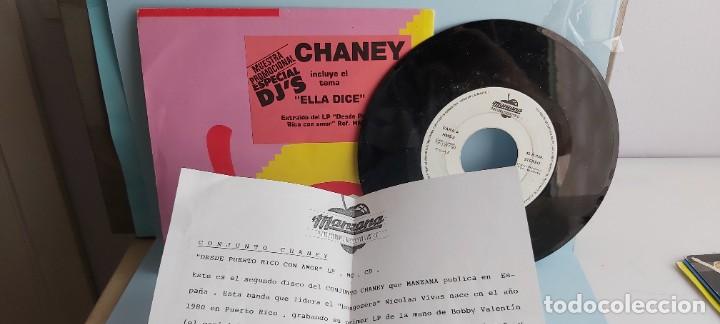 Discos de vinilo: ANTIGUO DISCO VINILO PEQUE&Ntilde;O CHANEY - Foto 1