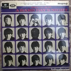 Discos de vinilo: BEATLES. A HARD DAY'S NIGHT I SHOULD HAVE KNOWN BETTER/ IF I FELL/ TELL ME WHY/ AND I LOVE HER UK 64
