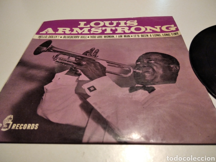 Discos de vinilo: Louis Armstrong single - Foto 2