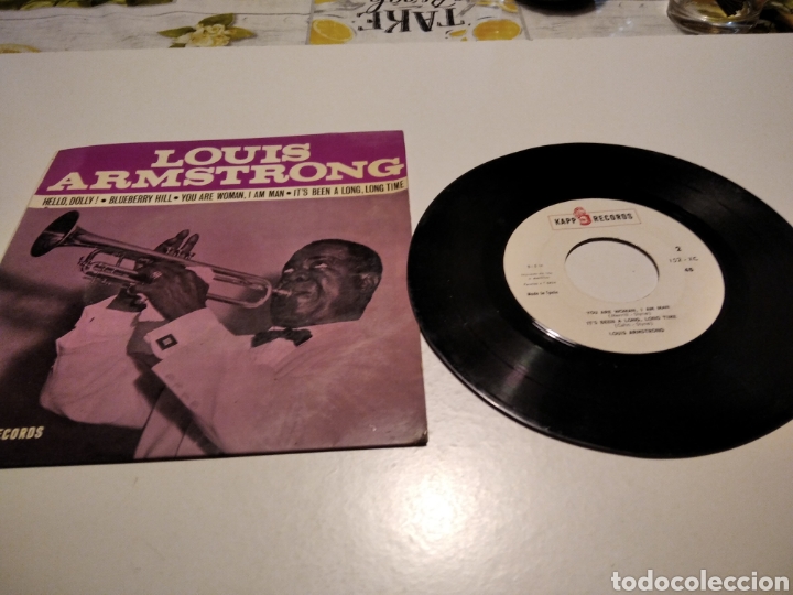 Discos de vinilo: Louis Armstrong single - Foto 1