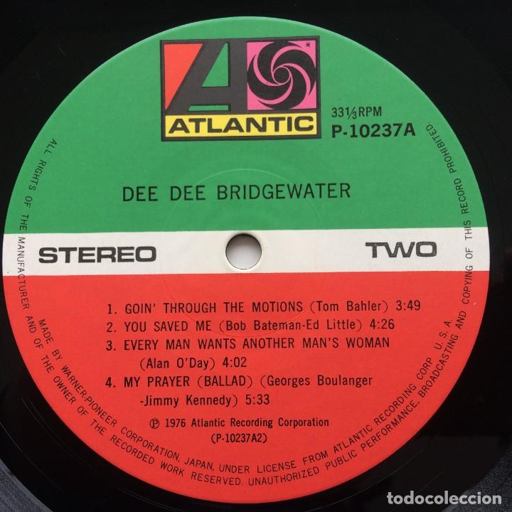 Discos de vinilo: Dee Dee Bridgewater &lrm;&ndash; Dee Dee Bridgewater Japan,1976 Atlantic* - Foto 5