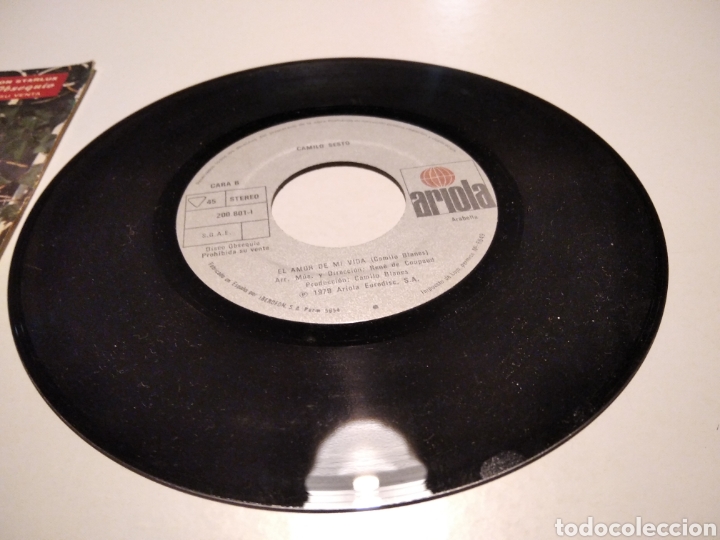 Discos de vinilo: Camilo Sesto, el amor de mi vida - Foto 2