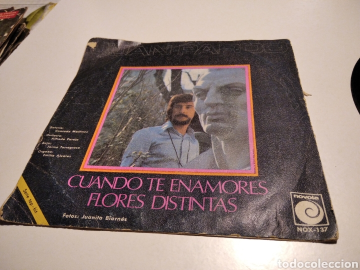 Discos de vinilo: Juan Pardo, cuando te enamores - Foto 3