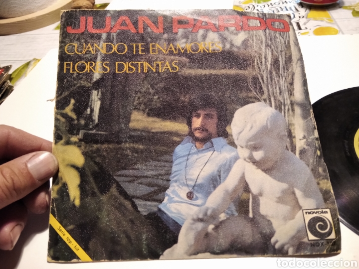 Discos de vinilo: Juan Pardo, cuando te enamores - Foto 1