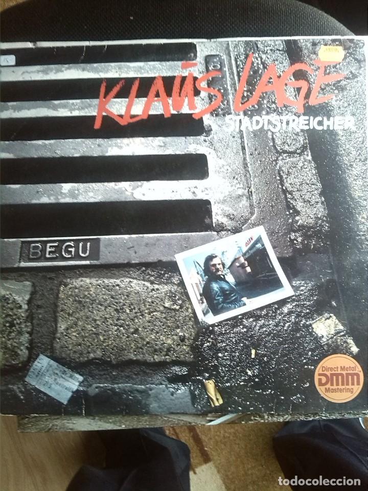 Discos de vinilo: KLA&Uuml;S LAGE STADTSTREICHER 1983 - Foto 1