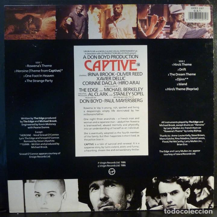 Discos de vinilo: CAPTIVE // THE EDGE (U2). 1986 //(VG VG). LP - Foto 2