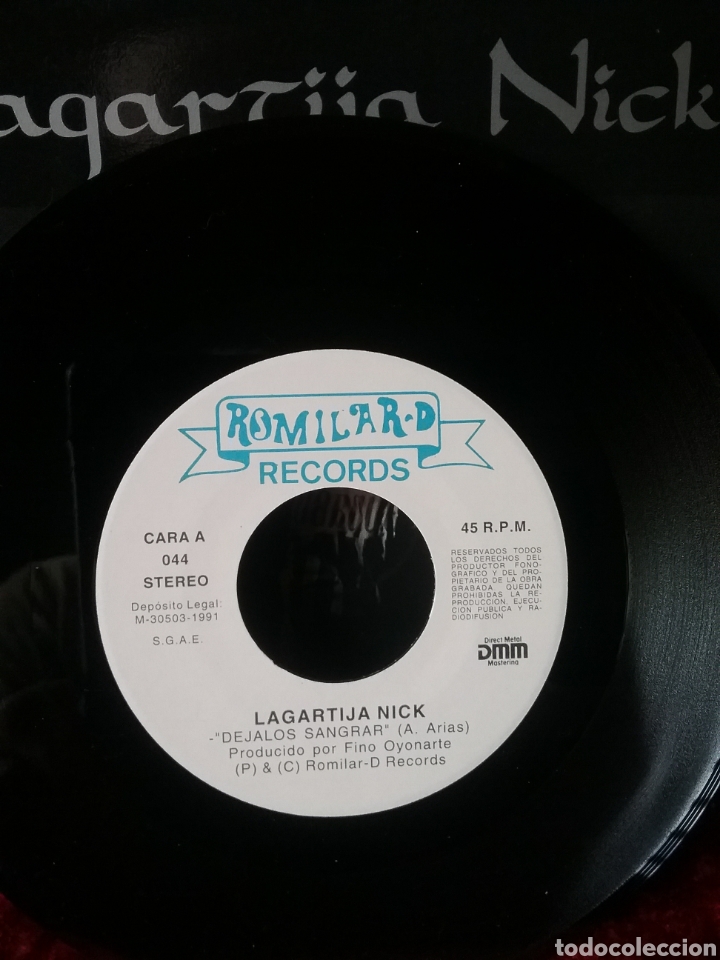 Discos de vinilo: LAGARTIJA NICK 1991 ROMILAR-D - Foto 3