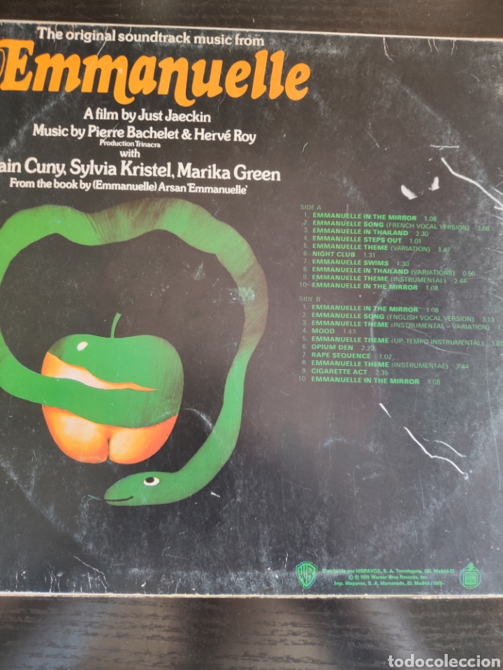 Discos de vinilo: banda sonora Emmanuelle - Foto 2