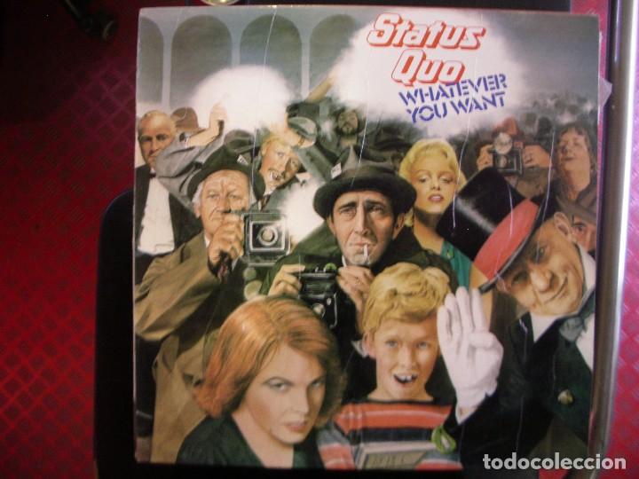 Discos de vinilo: STATUS QUO- WHATEVER YOU WANT. LP. - Foto 1