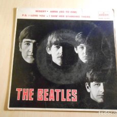 Discos de vinilo: BEATLES, THE, EP, MISERY + 3, AÑO 1964. Lote 225188165