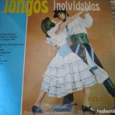 Discos de vinilo: ORQUESTA TIPICA ARGENTINA - TANGOS INOLVIDABLES LP - EDICION ESPAÑOLA - PALOBAL 1967 - STEREO -. Lote 225194752