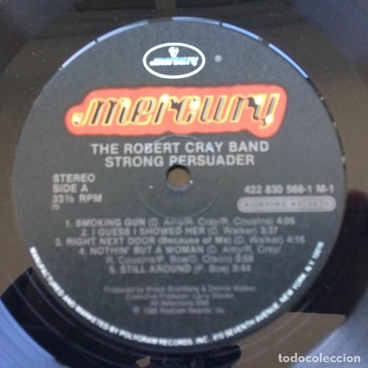 Discos de vinilo: Robert Cray &ndash; Strong Persuader USA 1986 Mercury - Foto 3