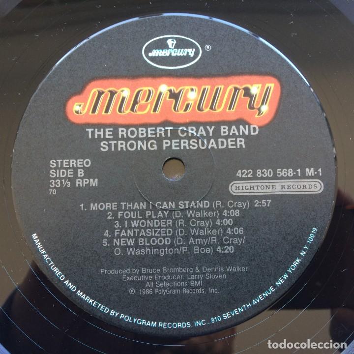 Discos de vinilo: Robert Cray &ndash; Strong Persuader USA 1986 Mercury - Foto 4
