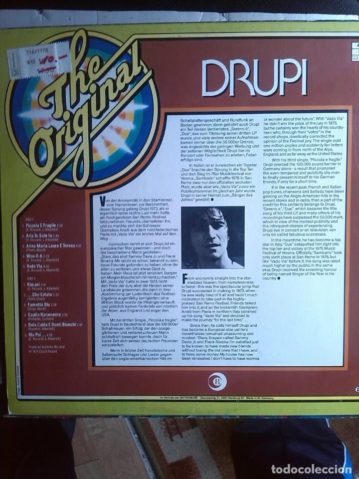 Discos de vinilo: DRUPI - THE ORIGINAL 1974 - Foto 2