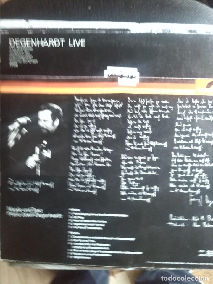 Discos de vinilo: DEGENHARDT - LIVE 1968 - Foto 2